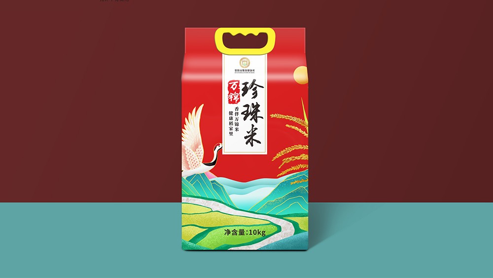 资阳粮库大米包装设计
